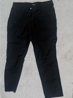 5.11 Tactical Men’s Black Solid Pants 38x32 Regular TBLIN-41964 Cotton Tactical